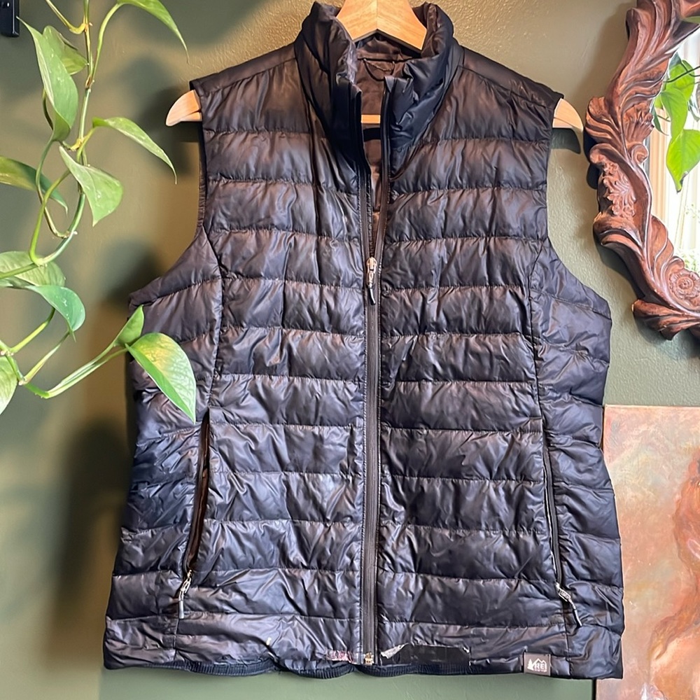 REI down vest